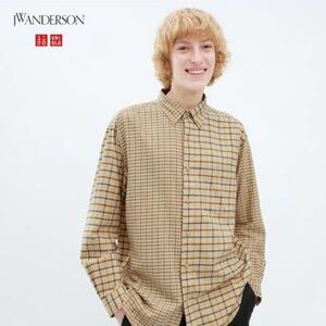 JW ANDERSON UNIQLO ユニクロ フランネルチェック ネルシャツ