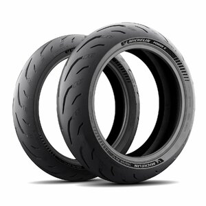 ★未使用新品 MICHELIN POWER6 ミシュラン パワー6 110/70ZR17 54W & 150/60ZR17 66W 前後セット CB250R DUKE390 GIXXER250