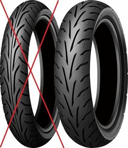 ※リア用 片側のみ 国内正規品 ダンロップ DUNLOP GT601 120/80-18 62H TL 品番:307367 VTZ250 RZ250Rなどに