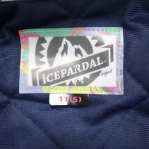 中古 2018年頃 ICEPARDAL ブラック レディースSサイズ スノーボードジャケットウェア アイスパーダル_画像2