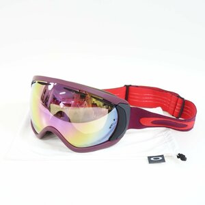 中古 2017年頃 OAKLEY フリーサイズ ソフトケース付き スキー スノーボード ゴーグル オークリー