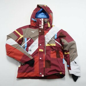 中古 22/23 MIZUNO FREE SKI PRINT PARKA Z2ME2340 レディースXSサイズ スキージャケットウェア ミズノ