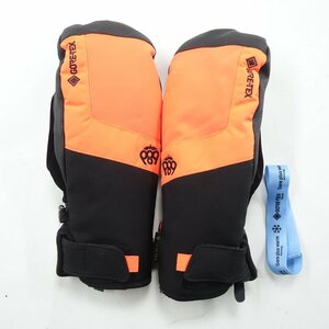 中古 キレイ 22/23 686 GORE-TEX Linear Under Cuff Mitt グローブ メンズSサイズ スノーボードグローブ ロクハチロク