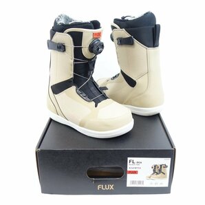 中古 22/23 FLUX FL-BOA メンズ25.5cm スノーボードブーツ フラックス エフエル ボアの画像1