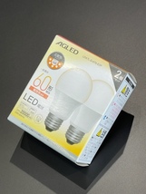 複数個対応　在庫３セット　アイリスオーヤマ　LDA7L-G-6T6-E2P　６０形　LED電球２個セット　電球色相当　　Ｅ２６口金_画像6