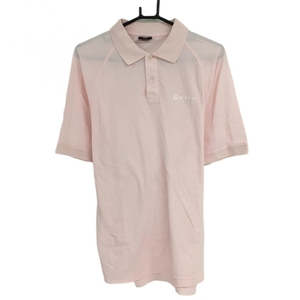  TaylorMade рубашка-поло с коротким рукавом свет розовый воротник, манжеты окантовка Logo .... мужской O Golf одежда TaylorMade