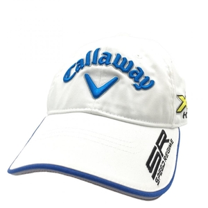 キャロウェイ キャップ 白×ブルー ANA ロゴ刺しゅう 一部裏メッシュ フリー(57-59cm) ゴルフウェア Callaway