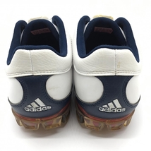 アディダス ゴルフシューズ 白×ネイビー EVN791001 メンズ 25.5 ゴルフウェア adidas_画像6