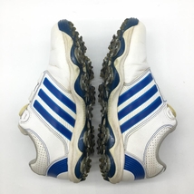 アディダス ゴルフシューズ 白×ブルー Tour360 ARTF33445 メンズ 25.5 ゴルフウェア adidas_画像2