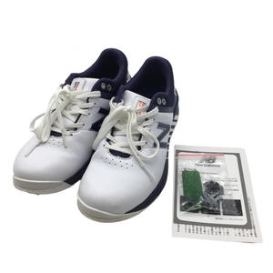 [ очень красивый товар ] New balance туфли для гольфа белый × темно-синий UG2500N2 женский 22.5 Golf одежда New Balance