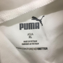 【超美品】プーマ 半袖ポロシャツ 白×黒 バイカラー 襟メッシュ メンズ XL ゴルフウェア PUMA_画像4