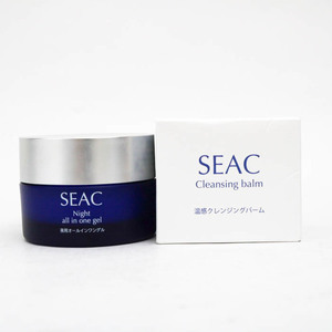 シーク 洗顔料等 夜用オールインワンゲル他 未使用有 2点セット まとめて コスメ スキンケア レディース SEAC