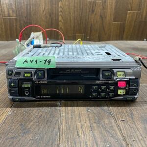 AV1-19 激安 カーステレオ JVC KS-RX3030 AM/FM カセット 確認用配線使用 簡易動作確認済み 中古現状品