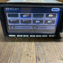 AV1-33 激安 カーナビ 日産 HC510D-W B8260 7991M 13021001 HDDナビ CD DVD Bluetooth 確認用配線使用 簡易動作確認済 中古現状品_画像2