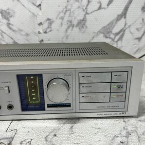 MYM-405 激安 Aurex STEREO AMPLIFIER SB-M3 ステレオアンプ ステレオアンプリファイヤー 通電OK ジャンクの画像3