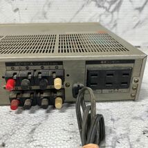 MYM-410 激安 SONY PULSE POWER SUPPLY/INTEGRATED STEREO AMPLIFIER TA-AX5 ステレオアンプ 通電不可 ジャンク_画像6