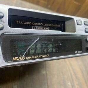 AV1-209 激安 カーステレオ テープデッキ SONY XR-C1200 0505147 カセット FM/AM 本体のみ 簡易動作確認済み 中古現状品の画像3