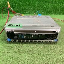 AV1-265 激安 カーステレオ KENWOOD RX-490CD 20706829 CD 本体のみ 簡易動作確認済み 中古現状品_画像2