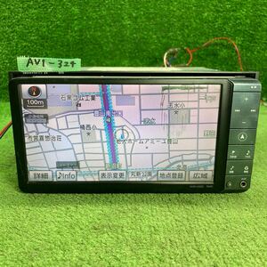 AV1-324 激安 カーナビ TOYOTA NHZN-W60G 08545-00T31 CQ-HS00J1CJ HDDナビ DVD Bluetooth AUX SD 本体のみ 簡易動作確認済 中古現状品