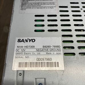 AV1-376 激安 カーナビ 日産 SANYO HS309-A NVA-HD7309 B8260-7999D 0D097960 HDDナビ CD DVD 本体のみ 簡易動作確認済 中古現状品の画像8
