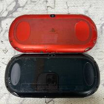 MYG-1065 激安 ゲー厶機 本体 SONY PS VITA PCH-2000 PCH-1100 動作未確認 2点 まとめ売り ジャンク 同梱不可_画像2