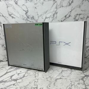 MYG-1097 激安 ゲー厶機 SONY PSX DESR-5100/S DESR-7000 PSX 2点 まとめ売り 通電、電源OK ジャンク