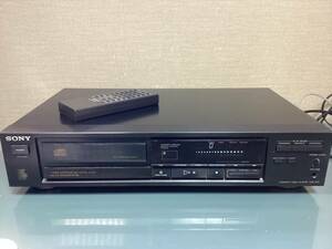 SONY ソニー CDプレーヤー CDP-570 リモコン付き RM-D170 ジャンク品