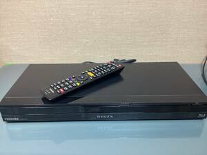 TOSHIBA 東芝 ブルーレイレコーダー DBR-Z310 リモコン付き SE-R0428 2番組録画 録画/再生◯ ブルーレイ/DVD再生◯ 2013年製