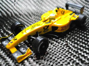 ホットウィールRC魔改造　デジQフォーミュラ　ジョーダンホンダ　F1　HOT WHEELS@