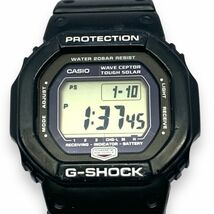 ■稼働品　CASIO カシオ G-SHOCK　GW-5600J　The G タフソーラー　電波ソーラー　スクウェア ブラック　スピード電波モデル_画像1