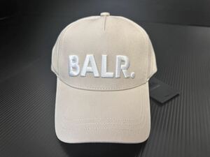 BALR.ボーラー キャップ ベージュ クリーム 帽子 新品未使用 フリーサイズ
