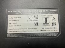 【動作未確認】HyperX Alloy Core RGB ゲーミングキーボード ゲーマー向け HX-KB5ME2-JP 現状品_画像6