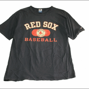 【X-LARGE】 90's Champion チャンピオン Tシャツ USA製 MLB RED SOX レッドソックス ビンテージ ヴィンテージ USA 古着 オールド IC29の画像1