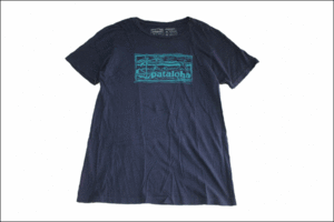 【M】 ハワイ限定 Patagonia Pataloha パタゴニア パタロハ Tシャツ 紺 ネイビー USA製 ビンテージ ヴィンテージ USA 古着 オールド IB1206