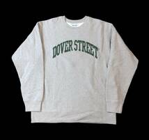 美品 DOVER STREET MARKET Better ドーバーストリートマーケット スウェット トレーナー グレー ロゴプリント メンズ XL _画像1
