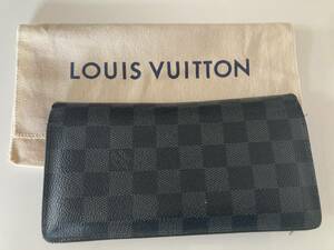 ヴィトン／LOUIS VUITTON／メンズ／長財布／ダミエ グラフィット／使用品