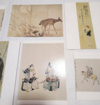 「与謝蕪村」絵はがき①　８枚　中古_画像3