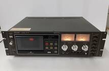 【ジャンク】 TEAC C-3 3ヘッド カセットデッキ 1979年 ブラック 通電のみ ティアック _画像1