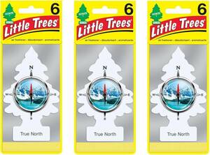 送料込み 18枚 Little Trees リトルツリー エアフレッシュナー 芳香剤 トゥルーノース True North