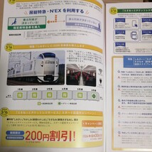 2024.3.16ダイヤ改正★JR東日本　★房総特急★NEX★パンフレット_画像2