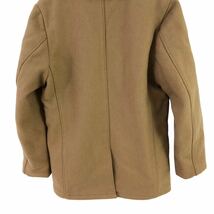 ※H693-2 USA製 Schott N.Y.C. ショット U.S.740N PEA JACKET ピーコート Pコート ジャケット コート アウター 茶系 メンズ 36_画像6