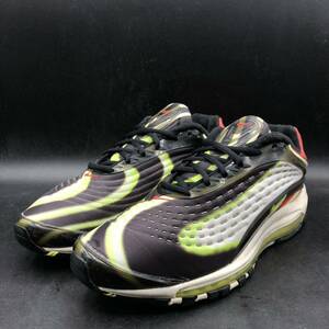 M2234 NIKE ナイキ AIR MAX DELUXE エアマックス デラックス スニーカー メンズ US9.5/27.5cm ブラック イエロー AJ7831-003