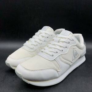 M2235 le coq sportif ルコック スニーカー シューズ レディース 39/24.0cm ホワイト シルバー 