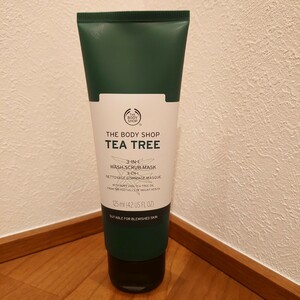  быстрое решение * новый товар *THE BODY SHOP* The Body Shop * чайное дерево 3IN1woshu.s Club. маска *s Club ввод средство для умывания * маска для лица *125ml