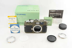 ■超美品■ Voigtlander フォクトレンダー Bessa R2 ★ 超美品の極めて美しい外観！完動品！細かく動作確認済！限定1台です！★＃857A