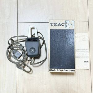 553 TEAC ティアック E-1 HEAD DEMAGNETIZER ヘッドイレーサー