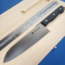 ◆snow peak スノーピーク 包丁◆アウドア用品◆ケース付◆全長約 29cm◆刃渡り約 16.5cm◆18才未満購入不可_画像3