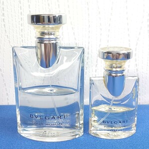 ◆BVLGARI 香水 まとめて 2点◆ブルガリ プール オム 100ml◆ブルガリ プール オム エクストレーム 30ml◆スプレータイプ◆目減り有り