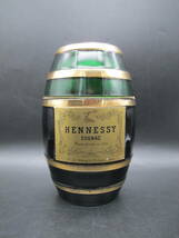 HENNESSY ヘネシー 樽型ボトル コニャック ブランデー【未開封品】古酒※難あり_画像1