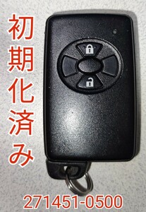 トヨタ スマートキー 初期化済み ヴィッツ 271451-0500 B003